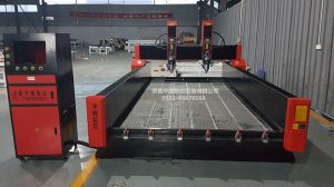 达州渠县HW-1825双头重型浮雕石材雕刻机